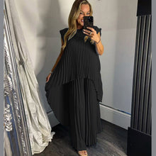 Load image into Gallery viewer, Pleated Fishtail Loungewear Set