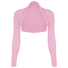 Load image into Gallery viewer, Long sleeves plain Cropped Shrug