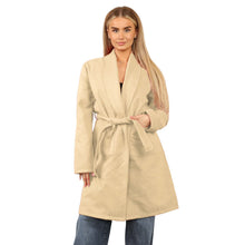 Load image into Gallery viewer, Italian Open Belted Pocket Coat