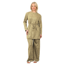 Load image into Gallery viewer, Needle Stitch Belted Loungewear