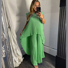 Load image into Gallery viewer, Pleated Fishtail Loungewear Set