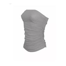 Load image into Gallery viewer, Boobtube Fitted Sleeveless Ruched Top