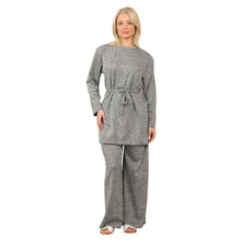 Load image into Gallery viewer, Needle Stitch Belted Loungewear