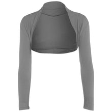 Load image into Gallery viewer, Long sleeves plain Cropped Shrug