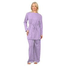 Load image into Gallery viewer, Needle Stitch Belted Loungewear