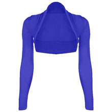 Load image into Gallery viewer, Long sleeves plain Cropped Shrug