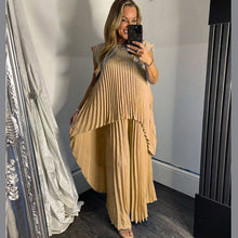 Load image into Gallery viewer, Pleated Fishtail Loungewear Set