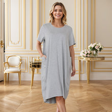 Load image into Gallery viewer, Italian Lagenlook Quirky Midi Dress