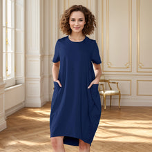 Load image into Gallery viewer, Italian Lagenlook Quirky Midi Dress