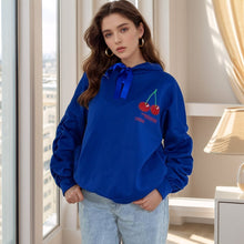 Load image into Gallery viewer, Cherry Perfection Print Fleece Hoodie