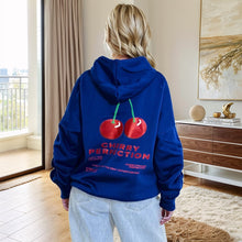 Load image into Gallery viewer, Cherry Perfection Print Fleece Hoodie