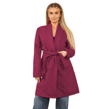 Load image into Gallery viewer, Italian Open Belted Pocket Coat