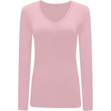 Load image into Gallery viewer, Long Sleeve V Neck Top