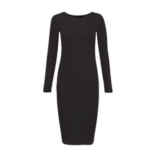 Load image into Gallery viewer, Long Sleeve Bodycon Midi Dress