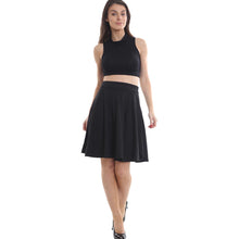 Load image into Gallery viewer, Flippy Skater Midi Knee Length Skirt