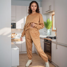 Load image into Gallery viewer, 2 Piece Fleece Lined Co-Ord Set