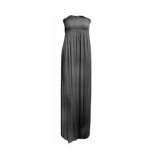 Load image into Gallery viewer, Strapless Sherring Boobtube Maxi Dress