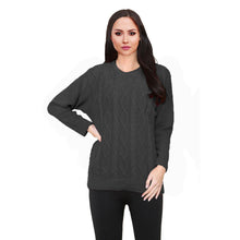 Load image into Gallery viewer, Long Sleeves Crew Neck Knitted Jumper