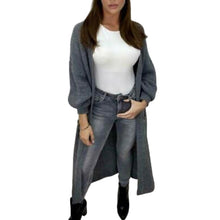 Load image into Gallery viewer, Balloon Sleeve Maxi Cardigan