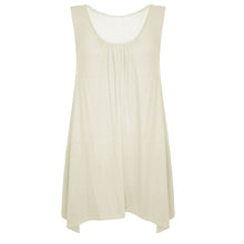 Load image into Gallery viewer, Sleeveless Hanky Hem Top