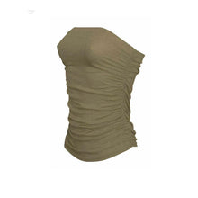 Load image into Gallery viewer, Boobtube Fitted Sleeveless Ruched Top