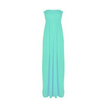 Load image into Gallery viewer, Strapless Sherring Boobtube Maxi Dress