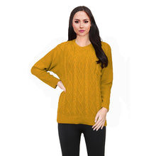 Load image into Gallery viewer, Long Sleeves Crew Neck Knitted Jumper