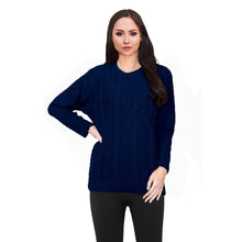 Load image into Gallery viewer, Long Sleeves Crew Neck Knitted Jumper