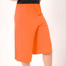 Load image into Gallery viewer, 3/4 Cropped Florescent Palazzo Trouser