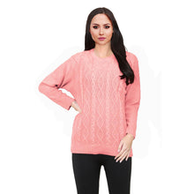Load image into Gallery viewer, Long Sleeves Crew Neck Knitted Jumper