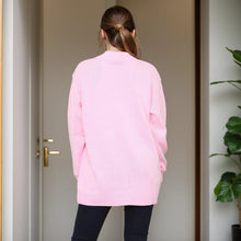 Load image into Gallery viewer, 5 Button Knitted Cardigan Dress