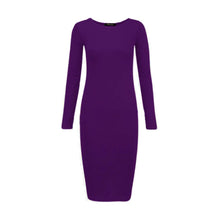 Load image into Gallery viewer, Long Sleeve Bodycon Midi Dress