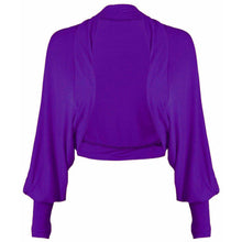Load image into Gallery viewer, Open Batwing Shrug Bolero Cardigan