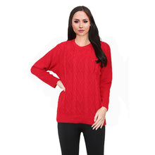Load image into Gallery viewer, Long Sleeves Crew Neck Knitted Jumper