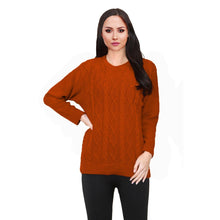 Load image into Gallery viewer, Long Sleeves Crew Neck Knitted Jumper