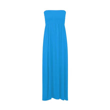Load image into Gallery viewer, Strapless Sherring Boobtube Maxi Dress