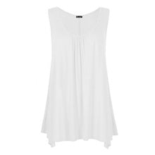 Load image into Gallery viewer, Sleeveless Hanky Hem Top