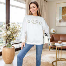 Load image into Gallery viewer, COCO Print Crew Neck Sweatshirt

