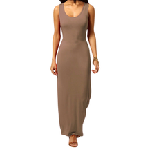 Load image into Gallery viewer, Racer Back Bodycon Maxi Dress
