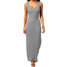 Load image into Gallery viewer, Racer Back Bodycon Maxi Dress

