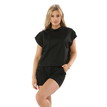 Load image into Gallery viewer, 2 Pieces Top &amp; Short Co-Ord Loungewear Suit Set
