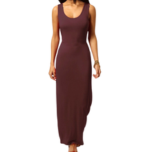 Load image into Gallery viewer, Racer Back Bodycon Maxi Dress
