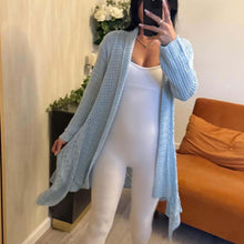 Load image into Gallery viewer, Crochet Hankey Hem Cardigan‎ ‎ ‎ ‎ ‎ ‎ ‎ ‎ ‎ ‎ ‎ ‎ ‎ ‎ ‎ ‎ ‎ ‎ ‎ ‎
