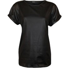 Load image into Gallery viewer, Wetlook Turn Up Short Sleeve Top
