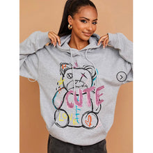 Load image into Gallery viewer, CUTE Print Hoodie Fleece Sweatshirt Top
