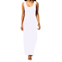 Load image into Gallery viewer, Racer Back Bodycon Maxi Dress
