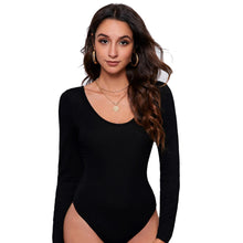 Load image into Gallery viewer, Sexy Long Sleeve Bodysuit Top
