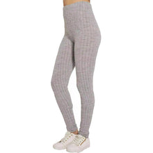 Load image into Gallery viewer, Ribbed Knitted High Waist Winter Leggings
