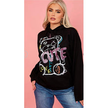 Load image into Gallery viewer, CUTE Print Hoodie Fleece Sweatshirt Top
