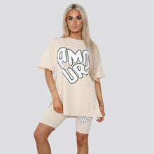 Load image into Gallery viewer, Cycling Short &amp; T-Shirts Co-Ord Set
